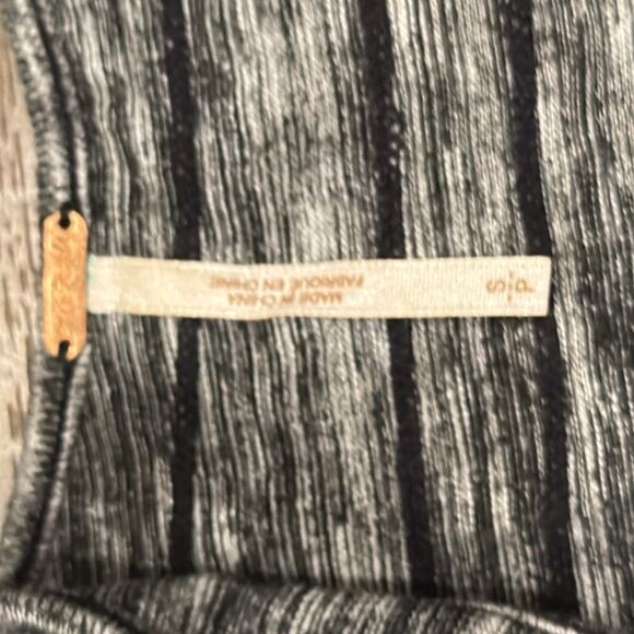 Free People Women's Hazy Days Maxi Dress Gray Black Size S - Picture 8 of 8